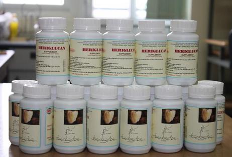 Nghiên cứu chế tạo thực phẩm chức năng Heriglucan từ nấm Hầu Thủ